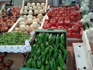 Detalle de diferentes productos vegetales Detalle de diferentes productos vegetales