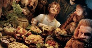 El Hobbit todos a comer El Hobbit todos a comer